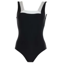1 Pièce Encolure Carrée Noir | Maillots De Bain 1 Pièce 3 SUISSES