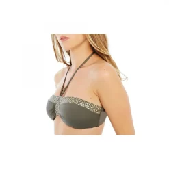 Haut De Maillot Bandeau Jet Set BRIGITTE BARDOT - Vert | 3 SUISSES