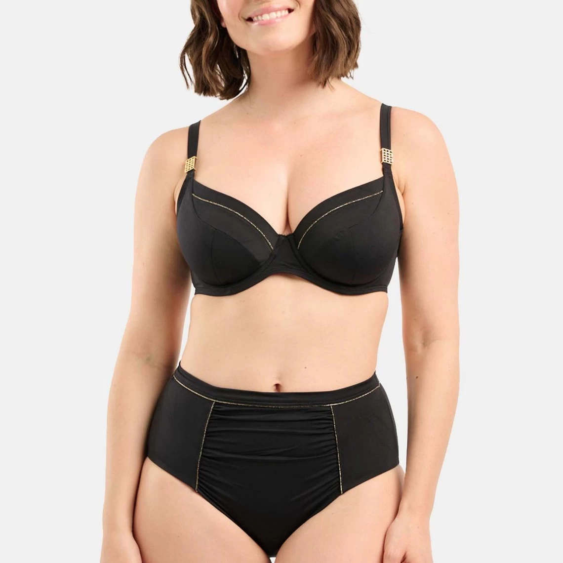 Bas De Bain Taille Haute - Noir | 3 SUISSES – Image 4