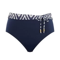 Culotte De Bain Taille Haute Bleu Panache Maillot | 3 SUISSES