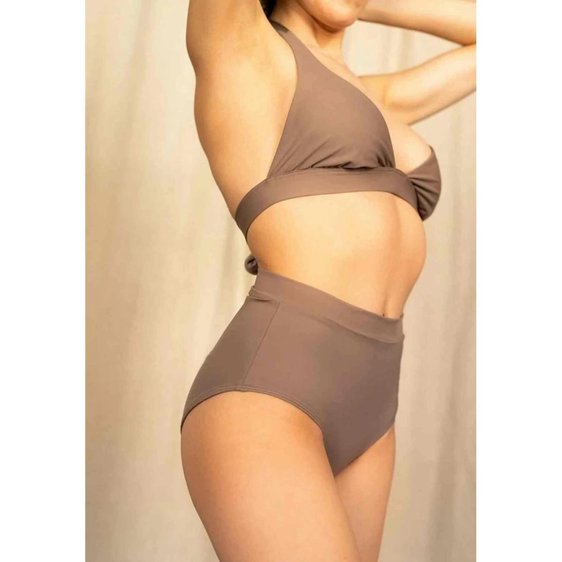 Culotte De Bain Taille Haute - Nude Maline Bodywear | 3 SUISSES – Image 4