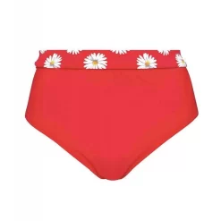 BRIGITTE BARDOT Culotte De Bain Taille Haute Rouge | 3 SUISSES