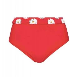 BRIGITTE BARDOT Culotte De Bain Taille Haute Rouge | 3 SUISSES