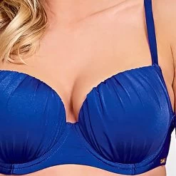 Haut De Maillot De Bain à Balconnets Moulé Cobalt Panache | 3 SUISSES