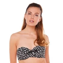 Haut De Maillot De Bain Bandeau - Noir Brigitte Bardot | 3 SUISSES