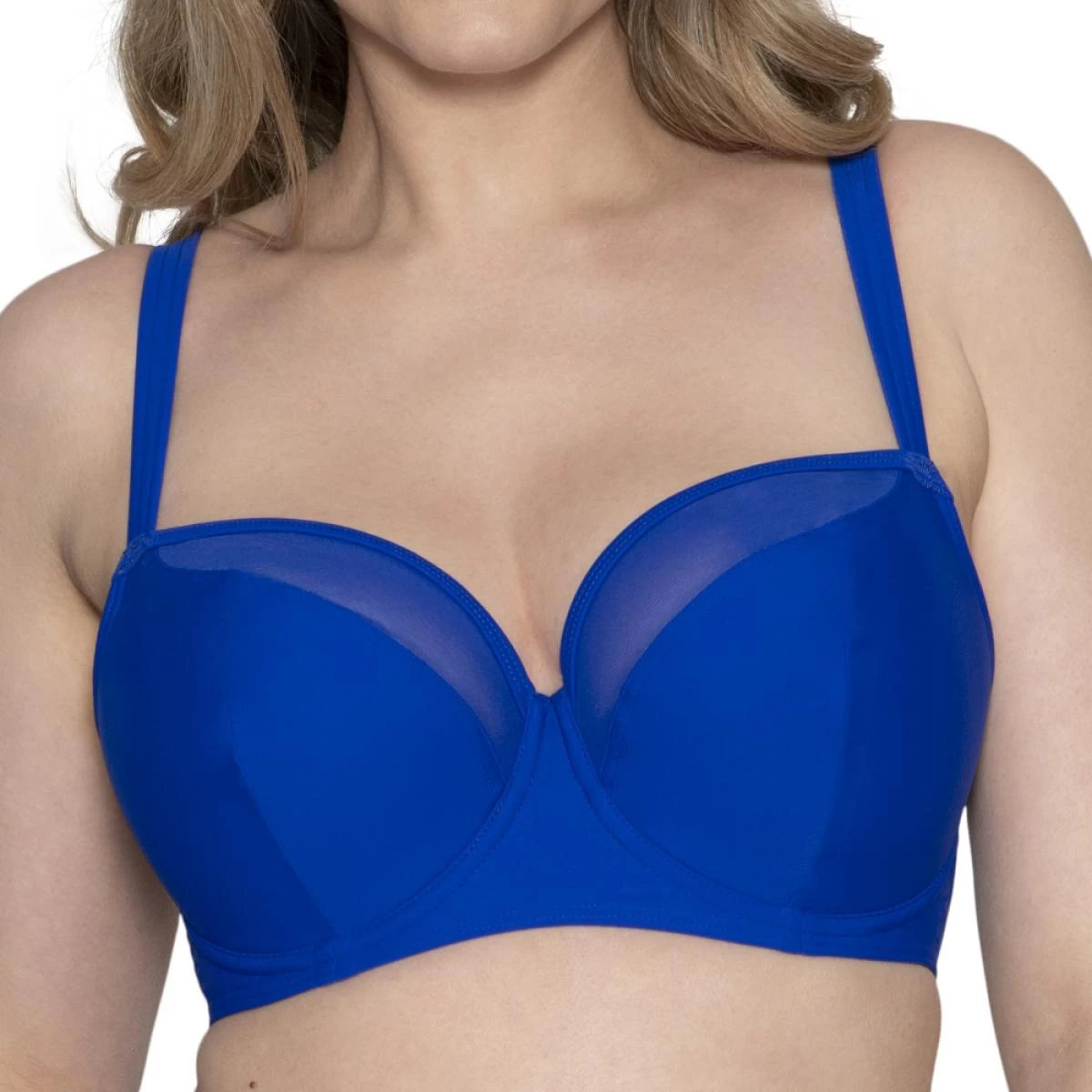 Haut De Maillot De Bain Balconnet Armatures Bleu | 3 SUISSES – Image 2