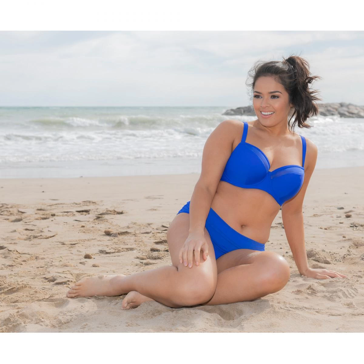 Haut De Maillot De Bain Balconnet Armatures Bleu | 3 SUISSES – Image 5