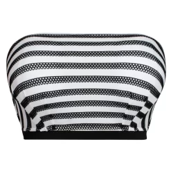 Haut De Maillot De Bain Bandeau Armatures Bleu | 3 SUISSES