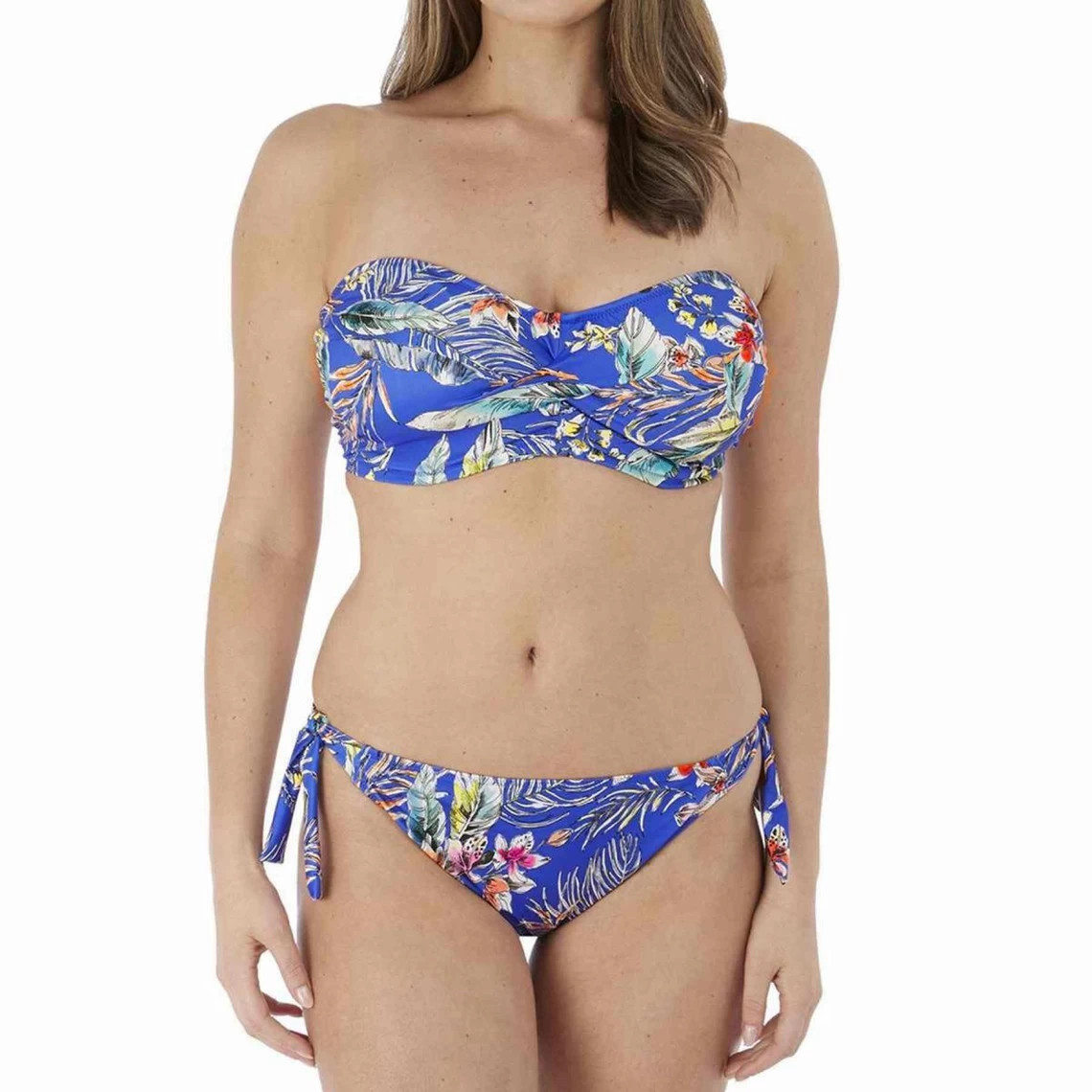 Haut De Maillot De Bain Bandeau Armatures - Bleu | 3 SUISSES – Image 6