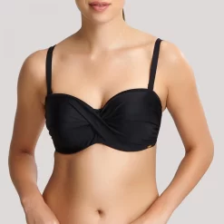 Haut De Maillot De Bain Bandeau Armatures Noir | 3 SUISSES