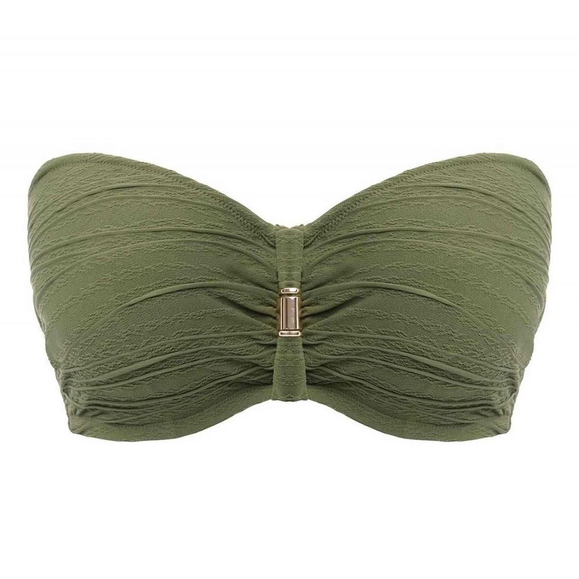 Haut De Maillot De Bain Bandeau Armatures - Vert Fantasie Bain | 3 SUISSES – Image 3