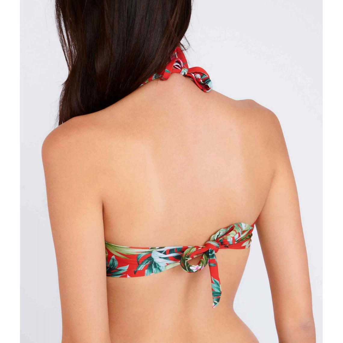 Haut De Maillot De Bain Bandeau Sans Armatures - Rouge Banana Moon | 3 SUISSES – Image 3