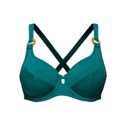 Haut De Maillot De Bain Classique Armatures - Vert Sans Complexe Bain | 3 SUISSES