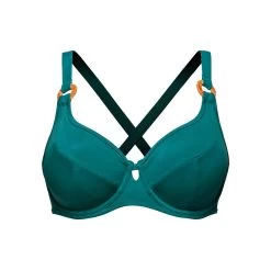 Haut De Maillot De Bain Classique Armatures - Vert Sans Complexe Bain | 3 SUISSES