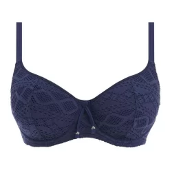Haut De Maillot De Bain Décolleté Cœur Armatures - Bleu Freya Maillots | 3 SUISSES