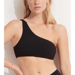 Seafolly Haut De Maillot De Bain One Shoulder - Noir | 3 SUISSES