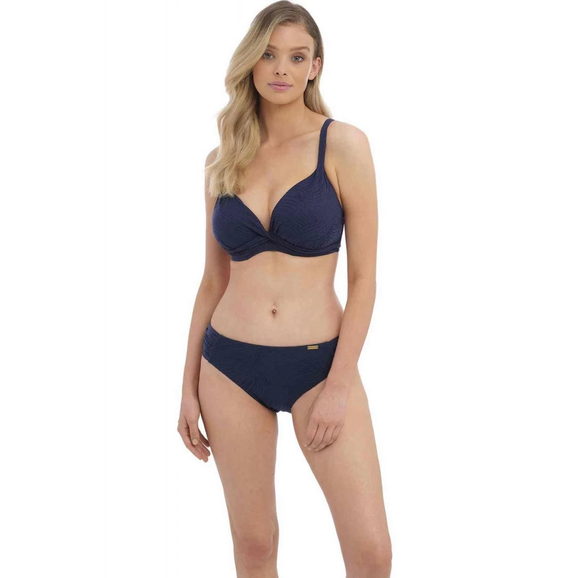 Haut De Maillot De Bain Plongeant Armatures - Bleu Fantasie Bain | 3 SUISSES – Image 3