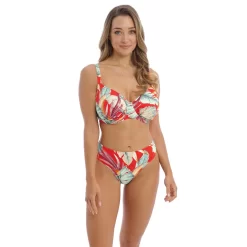 Haut De Maillot De Bain Rouge Fantasie Bain | 3 SUISSES