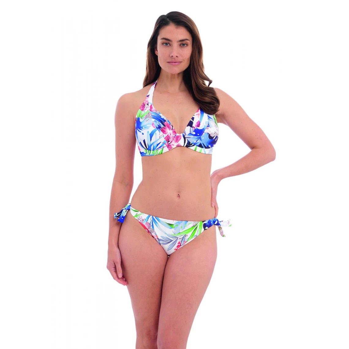 Haut De Maillot De Bain Tour De Cou Armatures Fantasie Bain Bleu | 3 SUISSES – Image 3