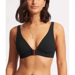 Seafolly Haut De Maillot De Bain Triangle - Noir | 3 SUISSES