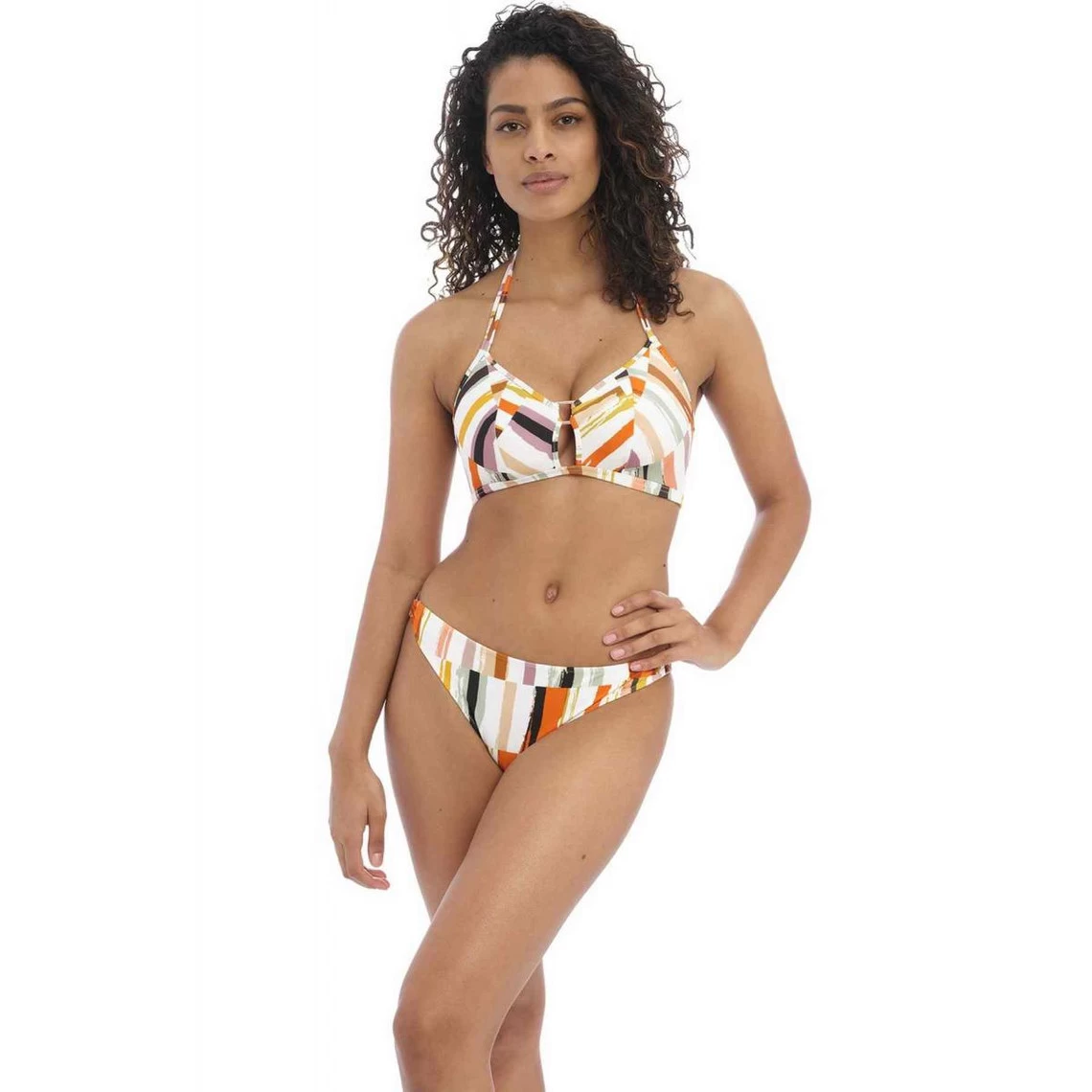Haut De Maillot De Bain Triangle Sans Armatures - Multicolore Freya Maillots | 3 SUISSES – Image 4