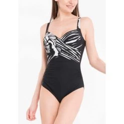 Maillot De Bain 1 Pièce Bonnets Mousse Armatures - Miradonna By Miraclesuit Athena Noir | 3 SUISSES