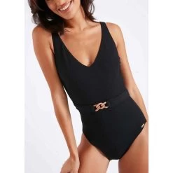 Maillot De Bain 1 Pièce - Noir Livia | 3 SUISSES