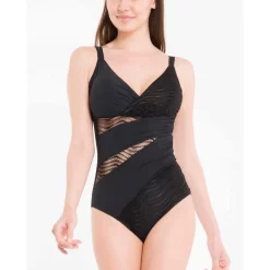 Maillot De Bain 1 Pièces à Découpes - Noir | 3 SUISSES