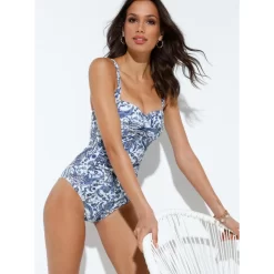 Maillot De Bain Amincissant, Bonnets Croisés | 3 SUISSES