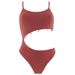 Maillot De Bain Une Pièce Marron Banana Moon | 3 SUISSES
