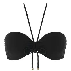 Haut De Maillot Bandeau à Coque Avec Bretelles Amovibles - Noir Chantelle Bain | 3 SUISSES
