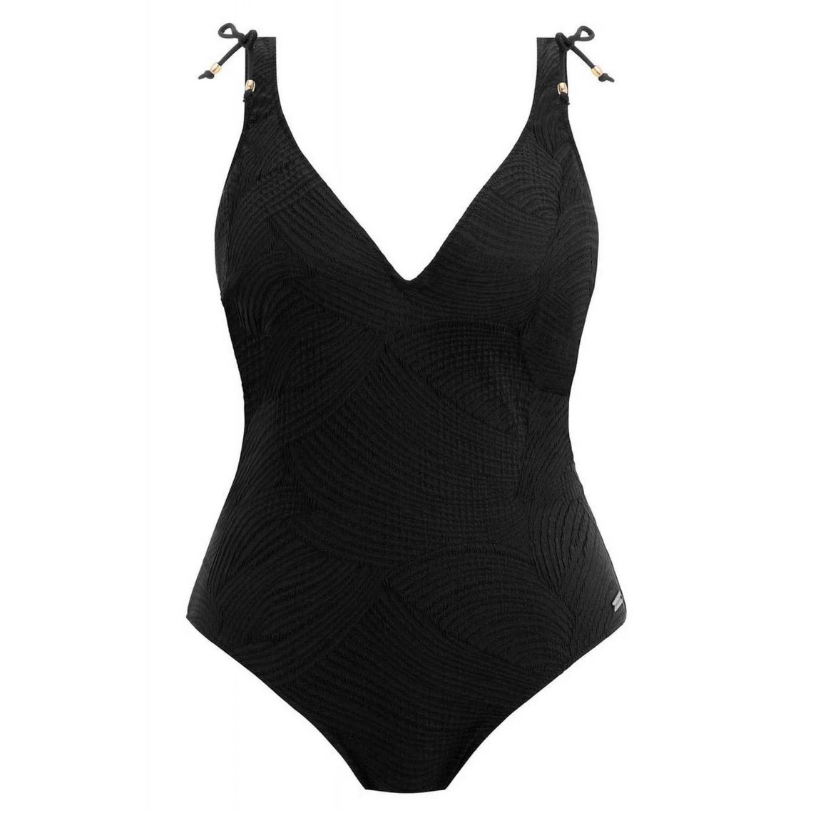 Maillot De Bain Une Pièce Plongeant Armatures - Noir Fantasie Bain | 3 SUISSES – Image 5
