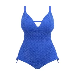 Maillot De Bain Une Pièce Sans Armatures - Bleu Elomi Bain | 3 SUISSES