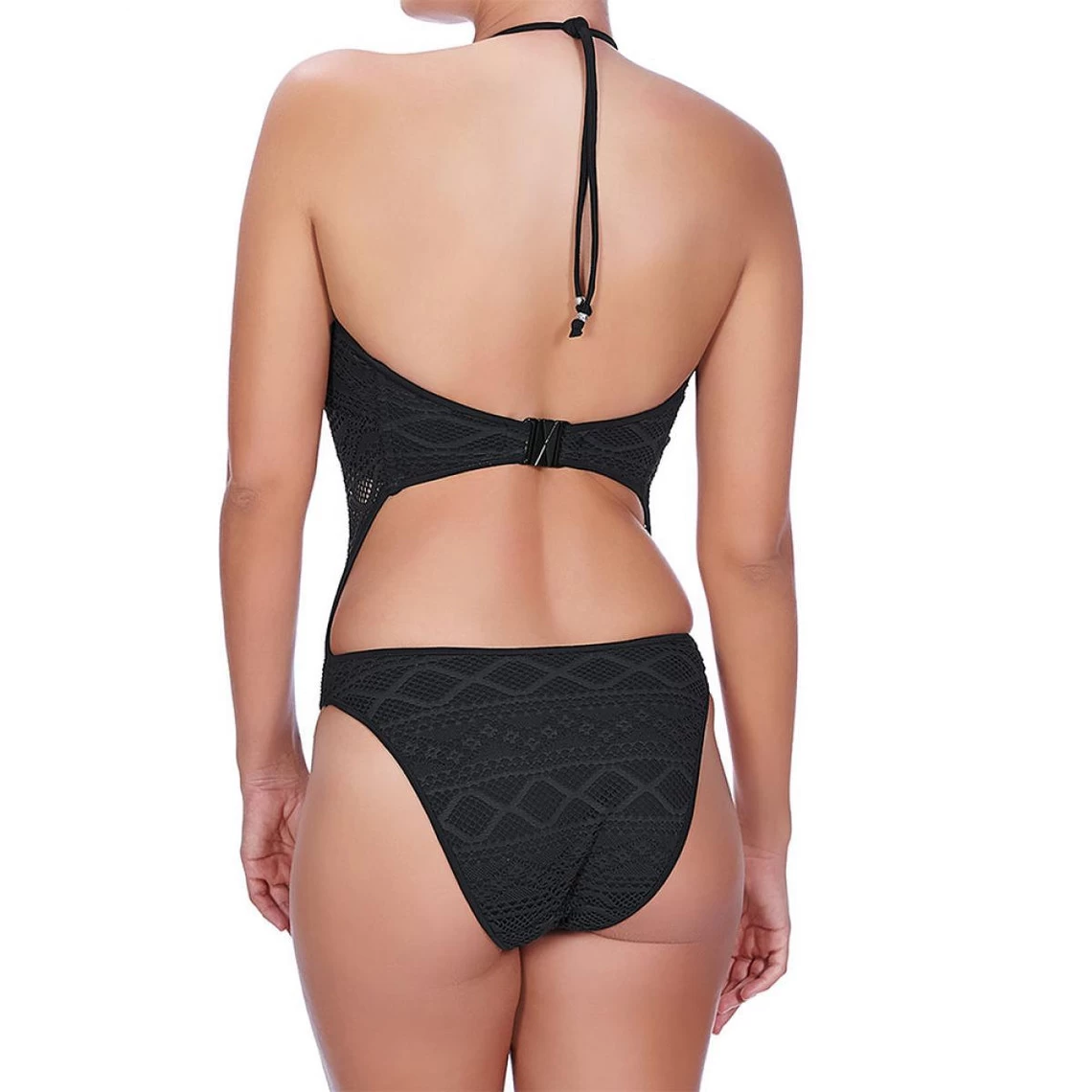Maillot De Bain Une Pièce Tour De Cou à Armatures Freya SUNDANCE Noir-Freya Maillots | 3 SUISSES – Image 9