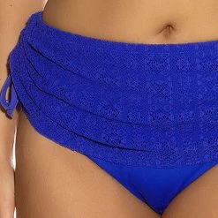 Slip De Bain Jupette Ajustable - Bleu Roi | 3 SUISSES