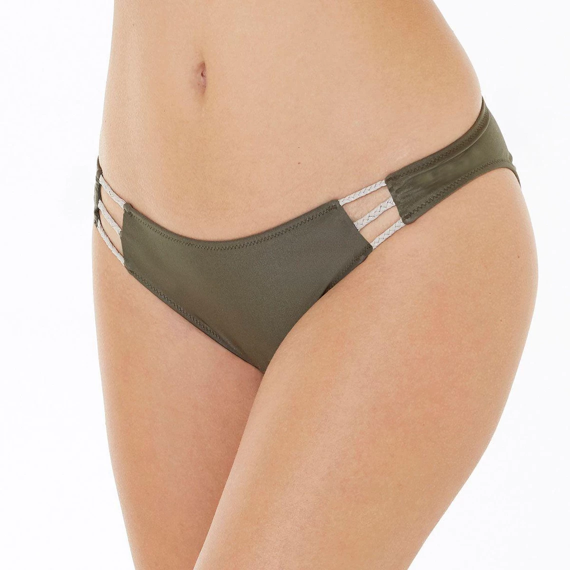 Slip De Bain Kaki/or Monte Carlo BRIGITTE BARDOT-vert | 3 SUISSES – Image 5