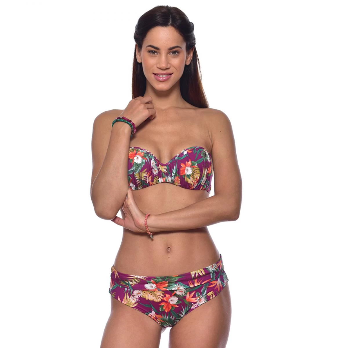 Banana Moon Soutien-gorge Bandeau Multicolore | Maillots De Bain 2 Pièces 3 SUISSES – Image 5