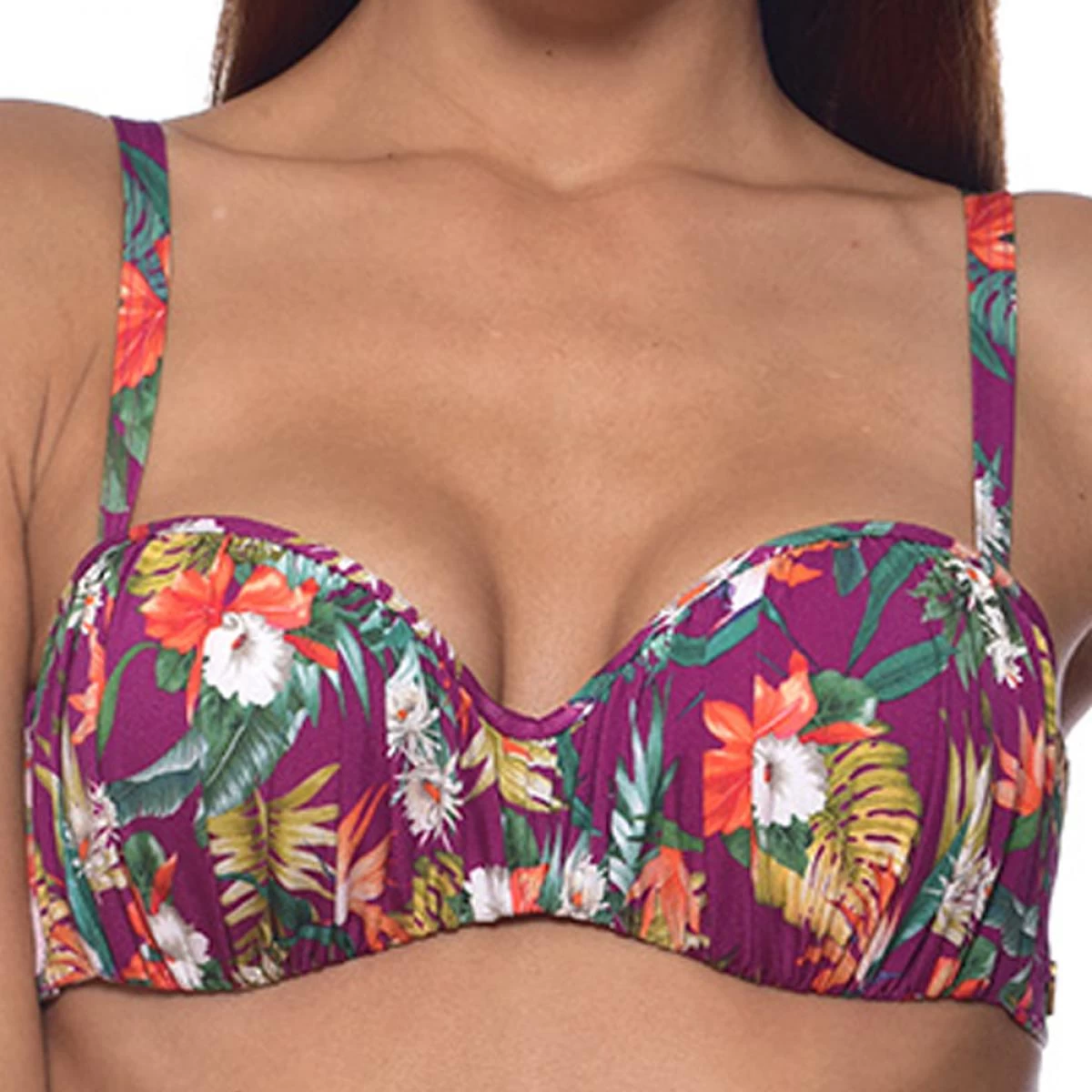 Banana Moon Soutien-gorge Bandeau Multicolore | Maillots De Bain 2 Pièces 3 SUISSES – Image 2