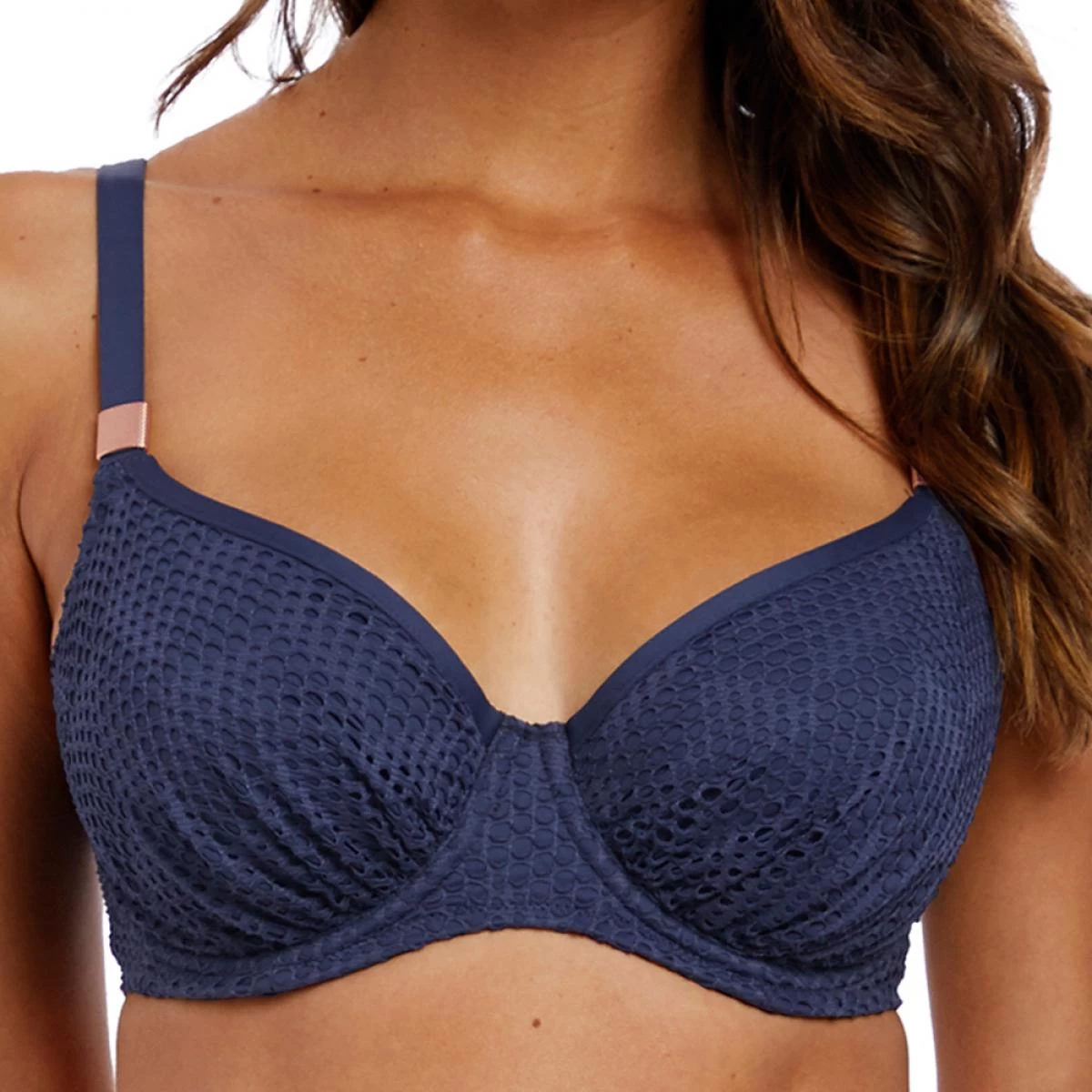 Soutien-gorge De Bain Emboîtant Armatures - Bleu Fantasie Bain | 3 SUISSES – Image 2