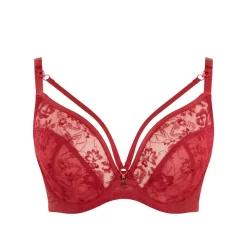 Soutien Gorge Plongeant Armatures - Rouge Panache | 3 SUISSES