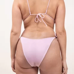 Culotte De Bain Ă Noeuds Taille Haute - Rose Pool Day | 3 SUISSES