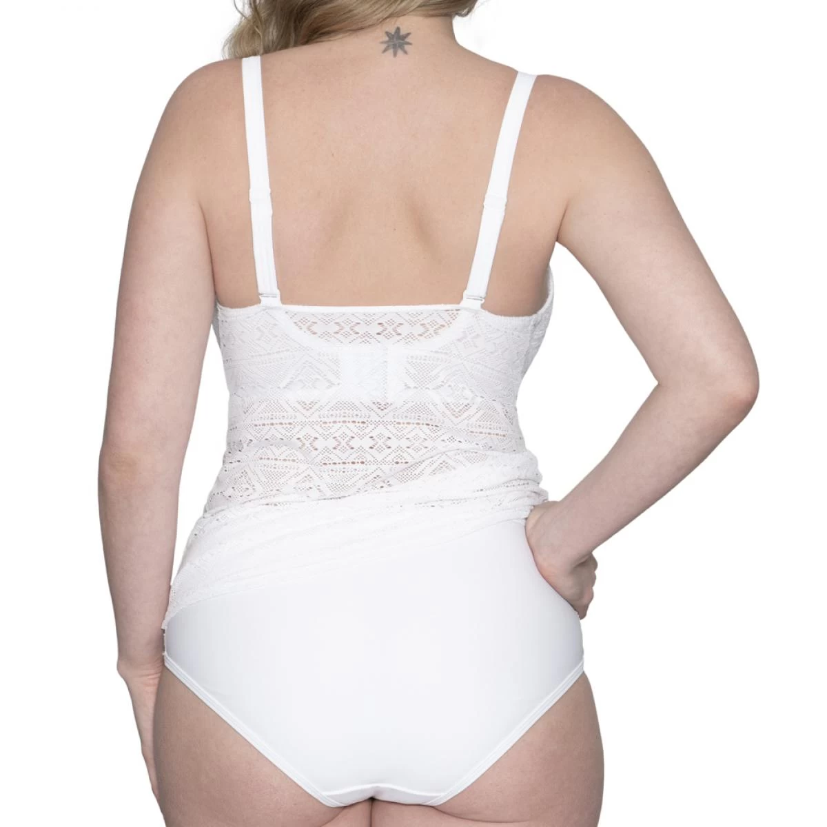 Tankini Balconnet Armatures Blanc | Maillots De Bain 2 Pièces 3 SUISSES – Image 4