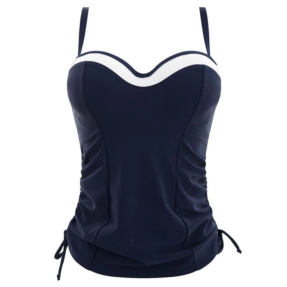 Tankini Bandeau Navy/white | Maillot De Bain Gainant 3 SUISSES – Image 15