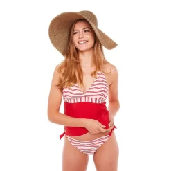 Tankini De Bain - Rouge Brigitte Bardot | 3 SUISSES