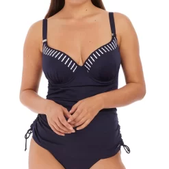 Tankini Moulé Armatures Bleu Fantasie | 3 SUISSES