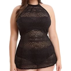 Tankini Tour De Cou Elomi INDIE Black-Elomi Bain | 3 SUISSES
